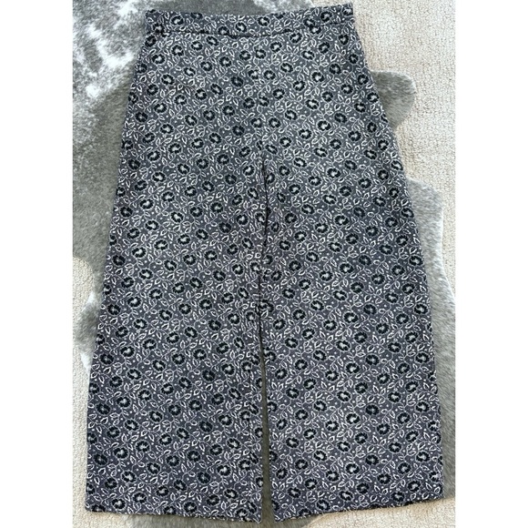 Rebecca Taylor Sweet Briar Wide Leg Crop Pants - Picture 3 of 14